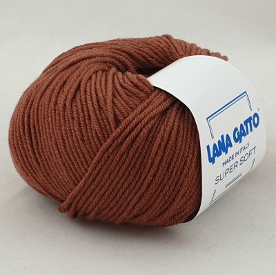 Lana Gatto Super Soft (13737 орех) 100% меринос экстрафайн 50 г/125 м